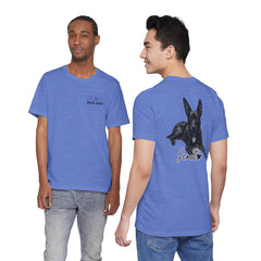 Dog Dad T-Shirt — Personalized Your Dog Image  Tee (Custom Name)