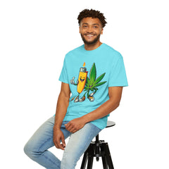 Vintage 'Lighter & Weed' Graphic T-Shirt — Relaxed Stoner/Cannabis Tee