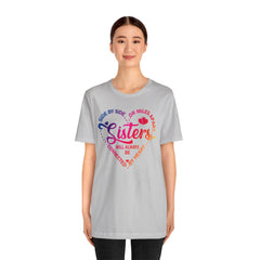 Will Always Be Connected Sisters Unisex Jersey Short Sleeve Tee