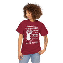 Clumsy Funny Penguin Graphic Tee | Unisex Heavy Cotton Tee | Great Gift for Animal Lovers, Birthdays, Casual Wear, Humorous Gifts, Everyday Style