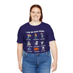 Motivational Kids Tee - I Can Do Hard Things - Unisex Jersey Shirt, Uplifting Gift for Children, Inspirational Apparel, Back to [...]