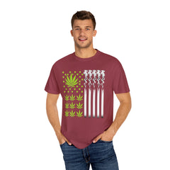 WEED FLAG - Comfort Colors Garment Dyed Shirt