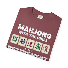 Mahjong Retirement Plan Unisex T-Shirt - Fun Gift for Friends