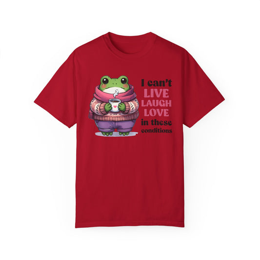 Vintage Style Funny Frog Tshirt  - Stylish Unisex T Shirt