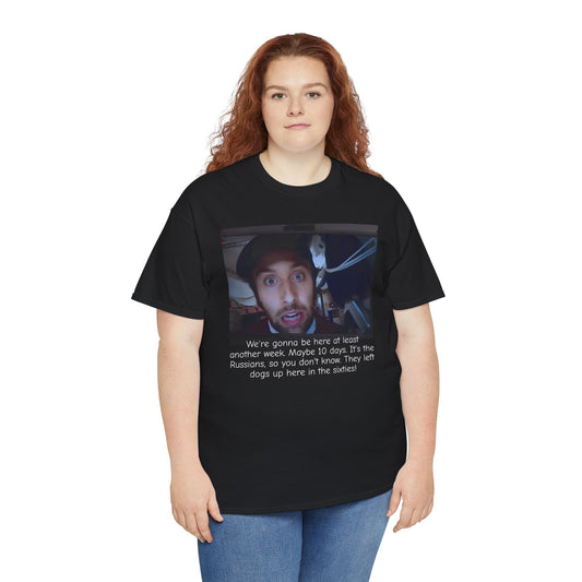 Howard Wolowitz in space! Unisex Heavy Cotton Tee / Big Bang Theory / ISS / Fruit Loops / Rocket man / Nerd culture /