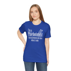 Phlebotomist Humor Tee, Funny Medical Shirt, Nurse Gift, Blood Tech Wear, Cute Phlebotomy Humor, Healthcare Apparel