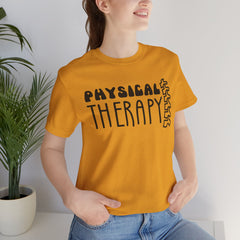 Physical Therapy Unisex Tee - Spine Graphic Gift for PT Student