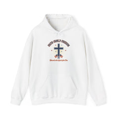 Faith & Freedom Cross Hoodie | Patriotic, Faith-Based July 4th Vintage Americana