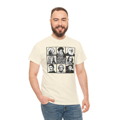 The Brainy Bunch Tee — Vintage Scientist Portraits Graphic T-Shirt
