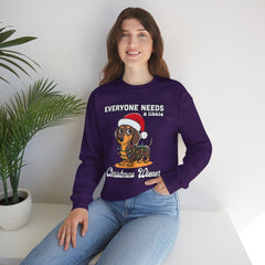 Everyone needs a little Christmas weiner - Unisex Heavy Blend™ Crewneck Sweatshirt