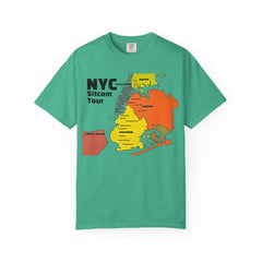 NYC Sitcoms Tour Comfort Colors T-shirt - Unisex Garment-Dyed