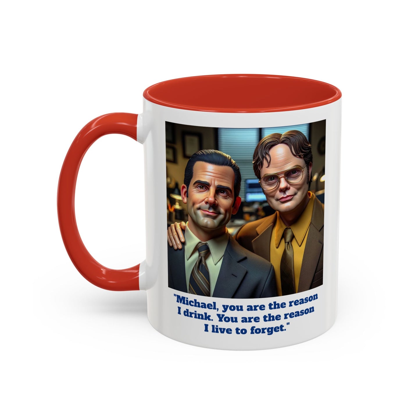 The Office Dwight Schrute Quote - Accent Coffee Mug, 11oz