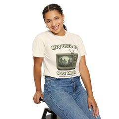 MTV Used to Play Music T-Shirt — Retro TV Graphic Tee