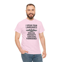 Funny United States Submarine Multilingual T-Shirt