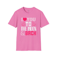 Valentines Day - European Printed Unisex Softstyle T-Shirt, I Love You Shirt,Romantic gift, gift for her, gift for him, couples t-shirt,Love