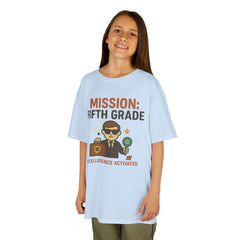 Mission For Fifth Grade, Intelligence Activated, Perfect for Fall, Back to School, Cute Gift for Students, Autumn Fashion