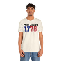Party Like Its 1776, Graphic Unisex Jersey Short Sleeve Tee