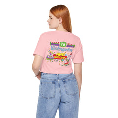 Personalized Name Kindergarten Teacher T-Shirt —  Kindergarten and Beyond Graphic Tee