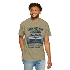 Retro Pontiac 1971 Trans Am High Output -455 Unisex Comfort Colors Garment Dyed T-Shirt