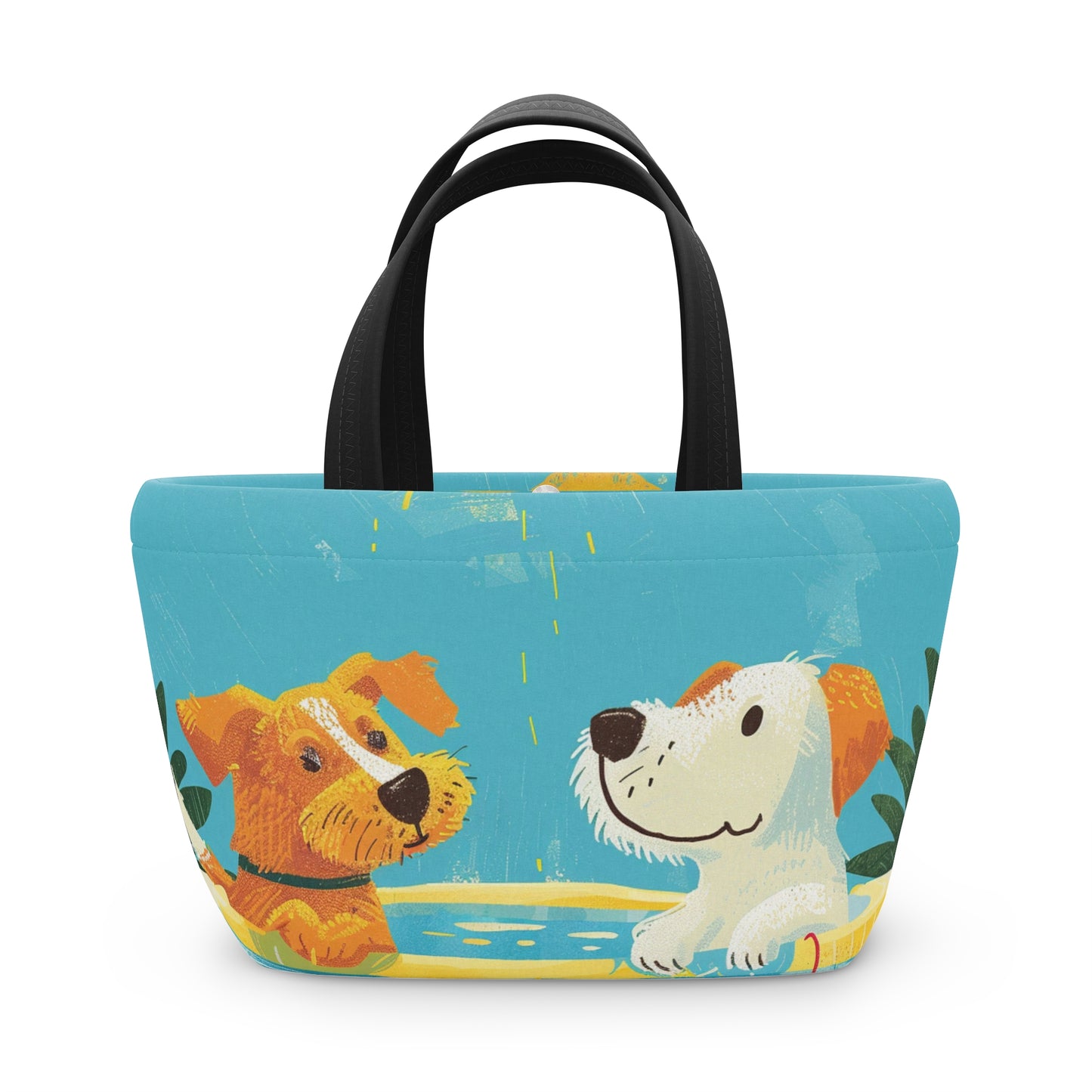 Duke And Molly Dog Themed Swim Buddies - Lunch Bag