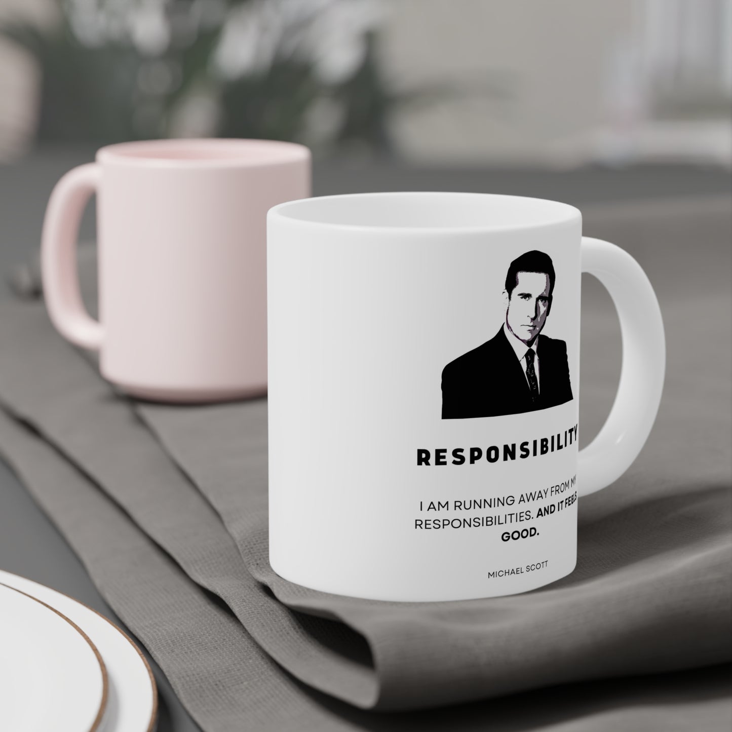 The Office Michael Scott Quote - Ceramic Mug (11oz\15oz\20oz)