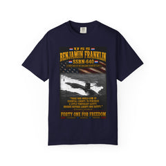 USS Benjamin Franklin SSBN-640 Submarine T-Shirt — Forty One for Freedom Military Tee