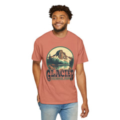 Glacier National Park Graphic, Comfort Colors Soft Relaxed Fit Unisex Garment-Dyed T-shirt