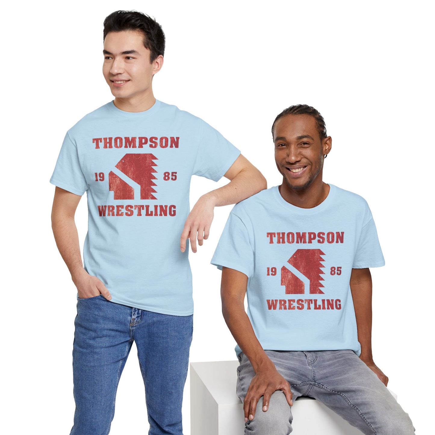 THOMPSON WRESTLING 1985, Unisex Heavy Cotton Tee