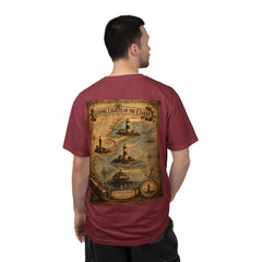 Guiding Lights Of The Coast Lighthouse Series T-Shirt — 'Guiding Lights Of The Coast ' Scenic Tee