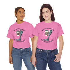 Amputee Coffee Humor - Unisex Heavy Cotton Tee