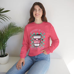 Woman's Coffee Valentine -  Unisex Heavy Blend™ Crewneck Sweatshirt