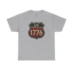 Vintage USA Pride Tee - 1776 Unisex Heavy Cotton Tee