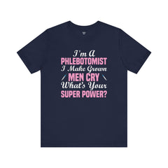 Phlebotomist Humor Tee, Funny Medical Shirt, Nurse Gift, Blood Tech Wear, Cute Phlebotomy Humor, Healthcare Apparel