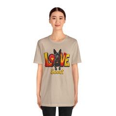 Personalized Love Your Dog T-Shirt — Designed with your dogs name and picture Graphic Tee