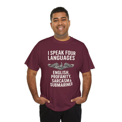 Funny United States Submarine Multilingual T-Shirt