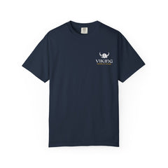 Viking World Tour T-Shirt, Garment-Dyed Apparel, Unisex Graphic Tee, Norse Mythology Gift, Festival Attire, Casual Wear