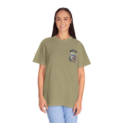 Where the Road Ends Long Island Unisex Garment-Dyed T-shirt