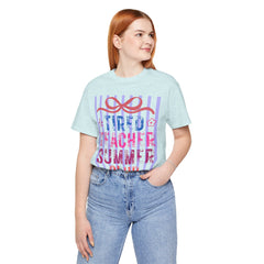 Tired Teacher Summer Club Tee