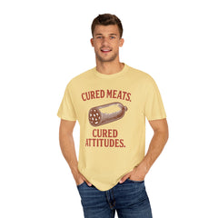 Cured Meats Graphic Tee - Funny Foodie Wear, Gift for Meat Lovers