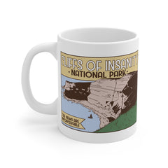 Cliffs of Insanity National Park Graphic Mug