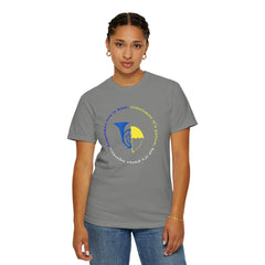 Blue French Horn & Yellow Umbrella T-Shirt — HIMYM Fan Tee