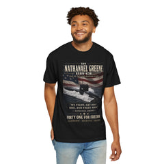 USS Nathanael Greene SSBN 636 Submarine T-Shirt — Forty One for Freedom Patriotic Crew Tee