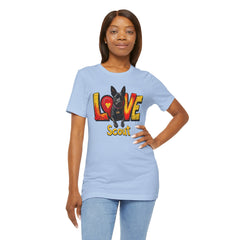 Personalized Love Your Dog T-Shirt — Designed with your dogs name and picture Graphic Tee