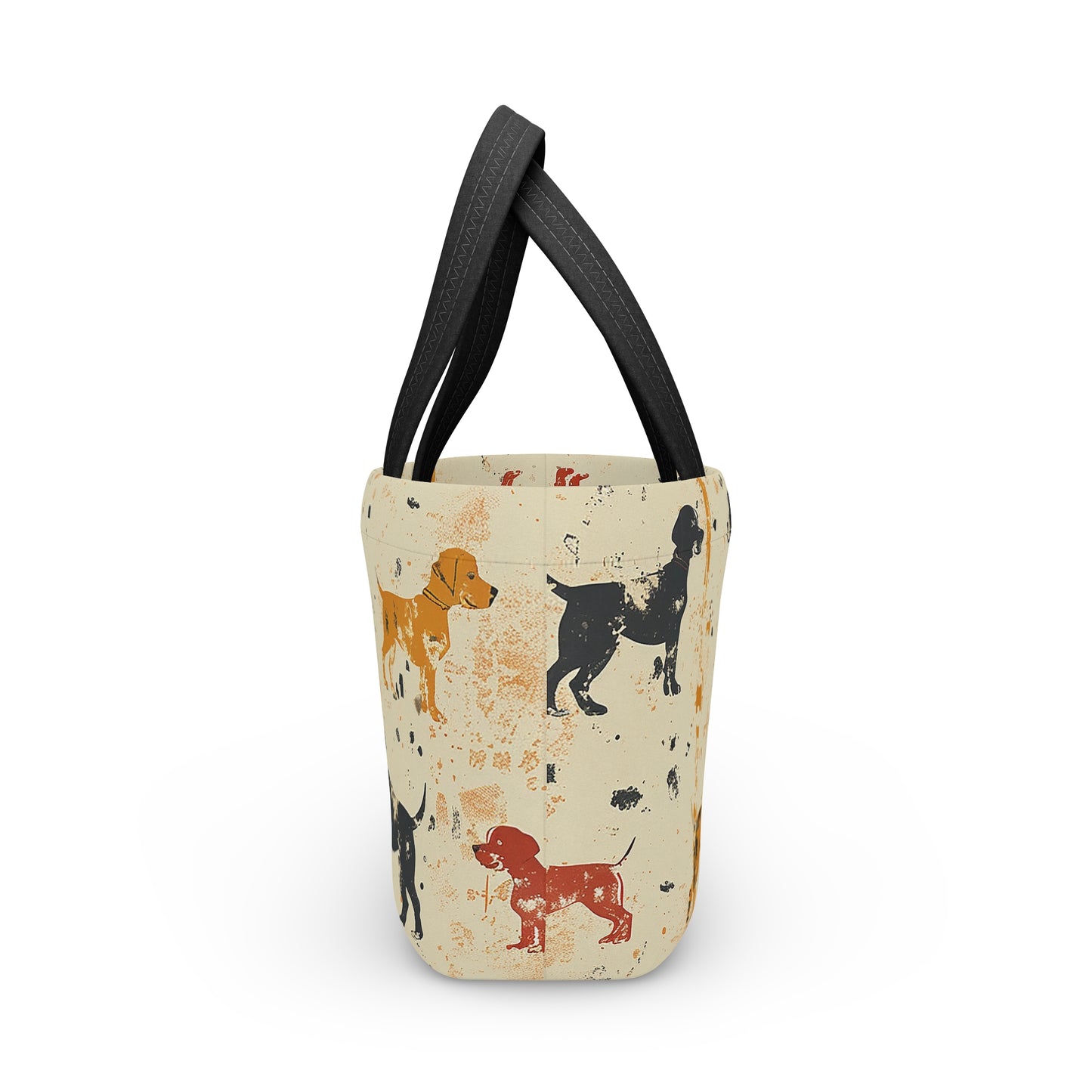 Paint Splattered Dogs Themed - Lunch Bag