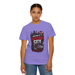 Raccoon City Graphic T-Shirt — "Welcome to Raccoon City" Horror Gamer Tee