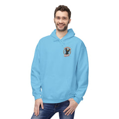 Breakfast Club Hoodie — Cute Black Dog, Bacon & Egg Graphic Pullover