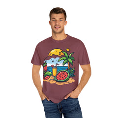 Tropical Vibes Unisex T-Shirt - Summer Fun Design