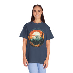 Mount Rainier National Park Graphic, Comfort Colors Soft Relaxed Fit Unisex Garment-Dyed T-shirt