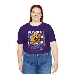 Flower Power Tee - Unisex Jersey Short Sleeve Tee