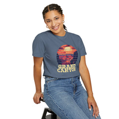 Grand Canyon National Park Graphic, Comfort Colors Soft Relaxed Fit Unisex Garment-Dyed T-shirt